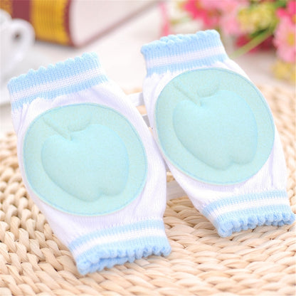 Baby Toddlers Learn To Walk Anti Slip Knee Protector Breathable Knee Pad, 13*9CM (Pink), 13*9CM (Red, 13*9CM (Yellow), 13*9CM (Green ), 13*9CM (Blue)