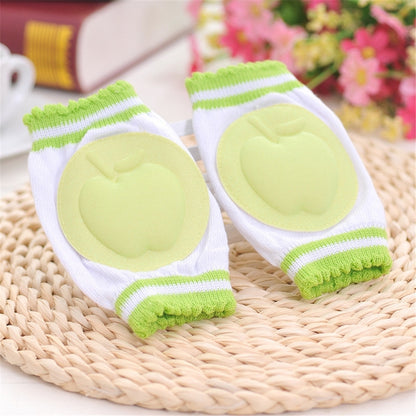 Baby Toddlers Learn To Walk Anti Slip Knee Protector Breathable Knee Pad, 13*9CM (Pink), 13*9CM (Red, 13*9CM (Yellow), 13*9CM (Green ), 13*9CM (Blue)