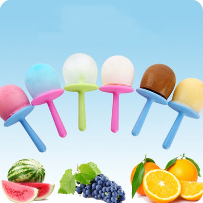 Mini DIY Creative Popsicle Mould Environmentally Friendly Silicone Ice Cube Ice Cream Mould, Rectangular
