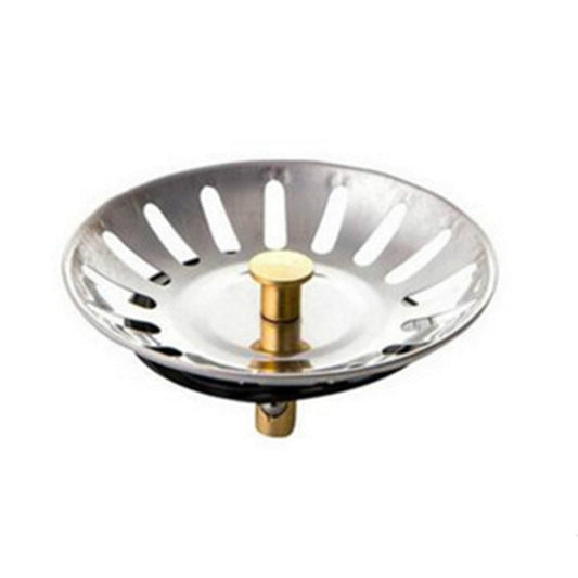 2 PCS Stopper Spin Lock Sink Drain Strainer, Stainless Steel