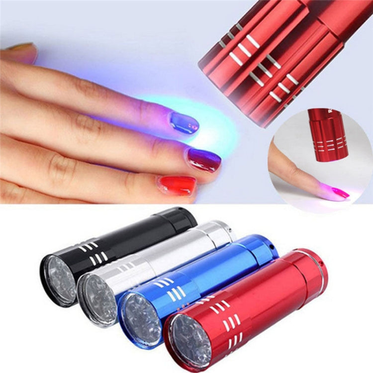 مجفف أظافر صغير الحجم مزود بمصباح LED بالأشعة فوق البنفسجية محمول لتجفيف جل الأظافر بسرعة