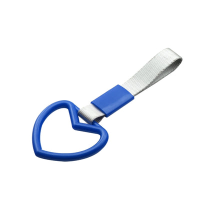 JDM Car Static Belt Decorative Warning Hanging Ring Rear Bumper Warning Ring Car Safety Hand Ring, Heart-Shaped Orange, Heart-Shaped Purple, Heart-Shaped White, Heart-Shaped Black, Heart-Shaped Blue, Heart-Shaped Red, Heart-Shaped Pink, Ring-Shape Red�...