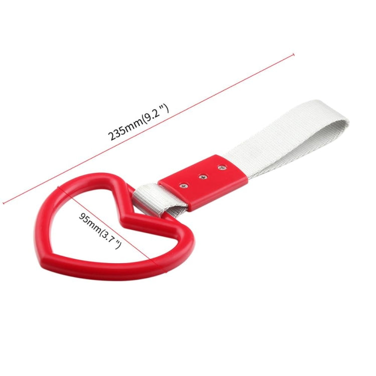 JDM Car Static Belt Decorative Warning Hanging Ring Rear Bumper Warning Ring Car Safety Hand Ring, Heart-Shaped Orange, Heart-Shaped Purple, Heart-Shaped White, Heart-Shaped Black, Heart-Shaped Blue, Heart-Shaped Red, Heart-Shaped Pink, Ring-Shape Red�...