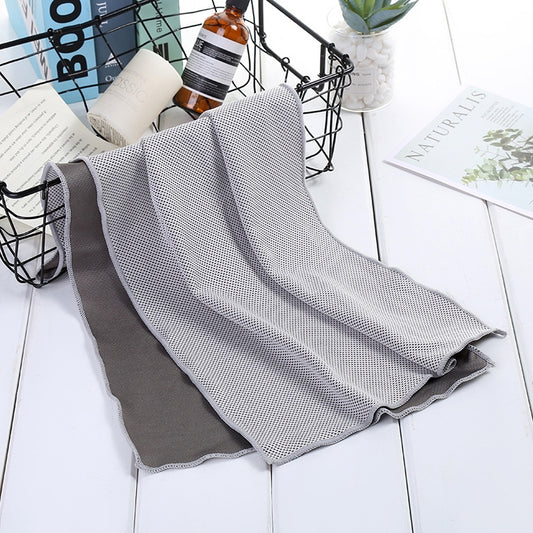 Absorbent Polyester Quick-drying Breathable Cold-skinned Fitness Sports Portable Towel