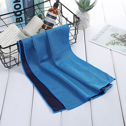 Absorbent Polyester Quick-drying Breathable Cold-skinned Fitness Sports Portable Towel