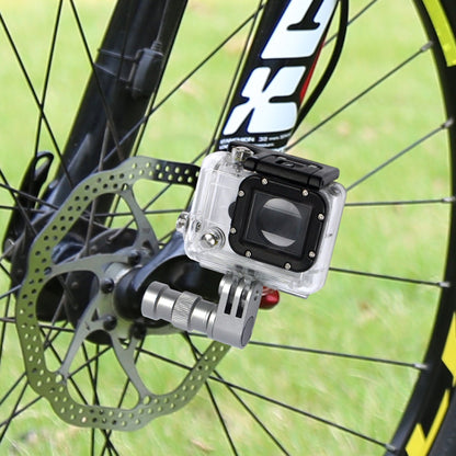 حامل محور عجلة الدراجة، حامل تمديد ثابت للدراجة من أجل Gopro وXiaomi Yi وما إلى ذلك