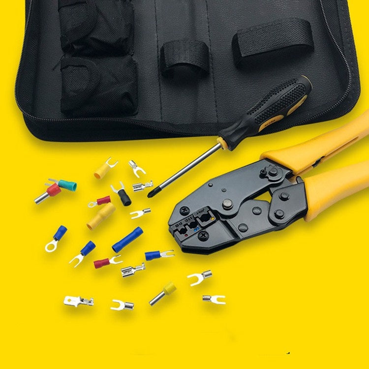 WXK-30JN Multifunctional Cold-pressed Bare Terminal Wire End Insulation Crimping Pliers Set Electrician Hand Tool, WXK-30JN