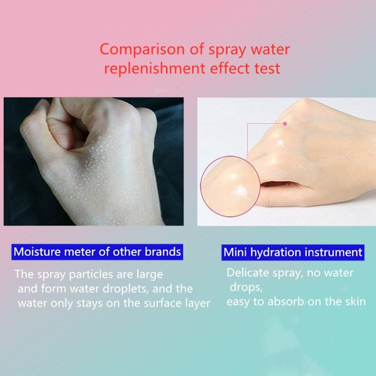 Portable Mini Moisturizing Sprayer Rechargeable Beauty Disinfectant Humidifier Automatic Alcohol Sprayer, Moisturizing Sprayer