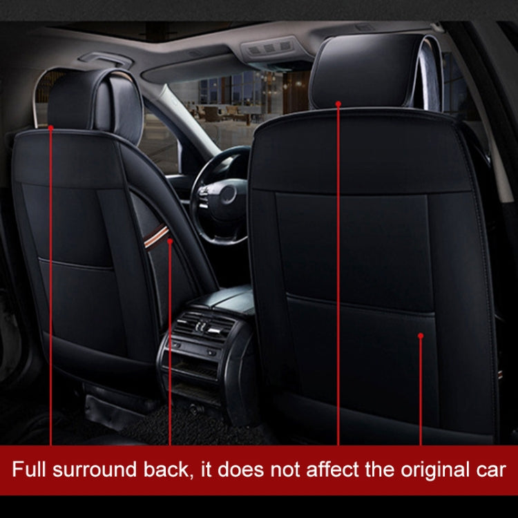 Universal PU Leather Car Seat Cover, Black White, Black Red, Black White Deluxe, Black Red Deluxe, Coffee Deluxe, Beige Deluxe, Beige, Coffee