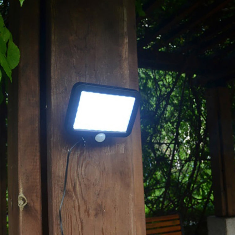 56 مصباح LED SMD 2835 180LM يعمل بالطاقة الشمسية IP65 مقاوم للماء ومستشعر الأشعة تحت الحمراء LED مصباح حائط للحديقة