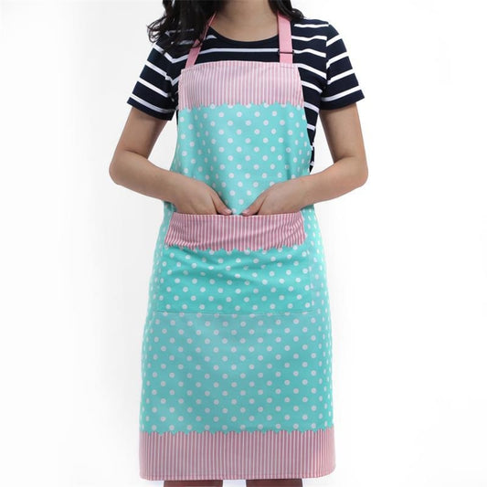 Candy-Colored Dots Sleeveless Kitchen Work Apron