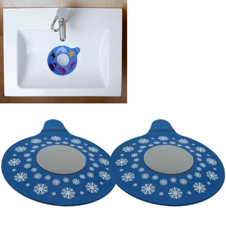 Sewer Floor Drain Pool Plug Silicone Waterproof Bathtub Plug, Marine Life A, Marine Life B, Football, Snowflake, Motion