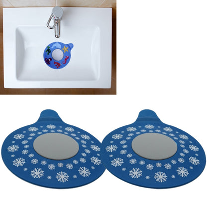 Sewer Floor Drain Pool Plug Silicone Waterproof Bathtub Plug, Marine Life A, Marine Life B, Football, Snowflake, Motion