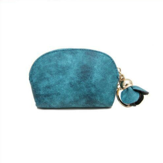Creative Mini Cute Coin Purse with Flower Tassel Pendant