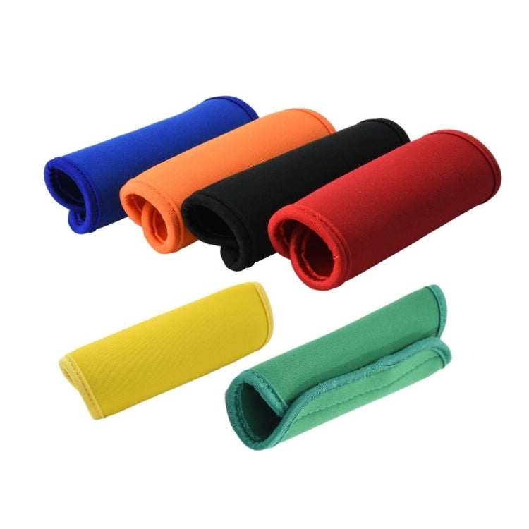 2 PCS Comfortable Neoprene Luggage Handle Wrap Grip Baby Universal Stroller Grip Protective Cover for Travel Bag Luggage Suitcase, Universal Black, Universal Orange, Universal Red, Universal Green, Universal Blue, Universal Yellow