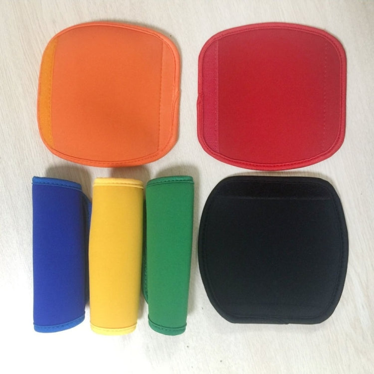 2 PCS Comfortable Neoprene Luggage Handle Wrap Grip Baby Universal Stroller Grip Protective Cover for Travel Bag Luggage Suitcase, Universal Black, Universal Orange, Universal Red, Universal Green, Universal Blue, Universal Yellow