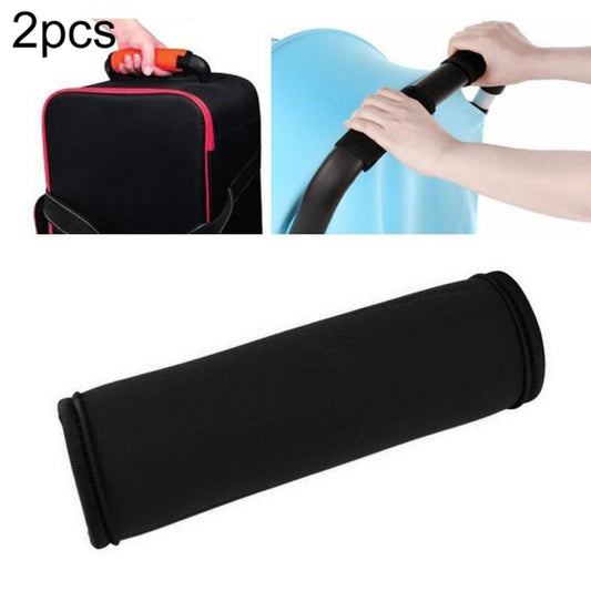 2 PCS Comfortable Neoprene Luggage Handle Wrap Grip Baby Universal Stroller Grip Protective Cover for Travel Bag Luggage Suitcase, Universal Black, Universal Orange, Universal Red, Universal Green, Universal Blue, Universal Yellow
