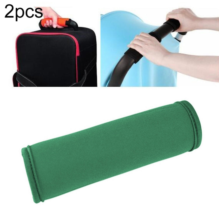 2 PCS Comfortable Neoprene Luggage Handle Wrap Grip Baby Universal Stroller Grip Protective Cover for Travel Bag Luggage Suitcase, Universal Black, Universal Orange, Universal Red, Universal Green, Universal Blue, Universal Yellow