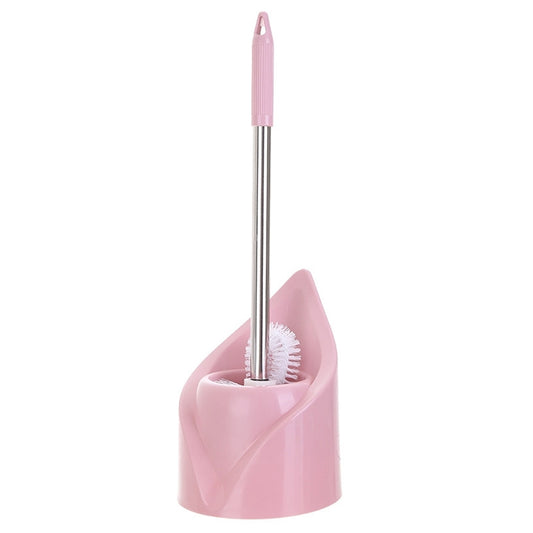Stainless Steel Long Handle Toilet Brush Toilet Cleaning Brush, Triangle Shape Base
