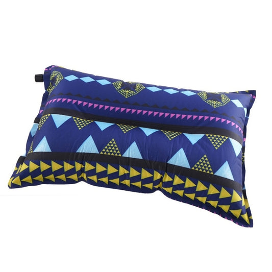 Portable Ethnic Style Automatic Inflatable Pillows Outdoor Camping Tent Camping Equipment Car Travel Pillows