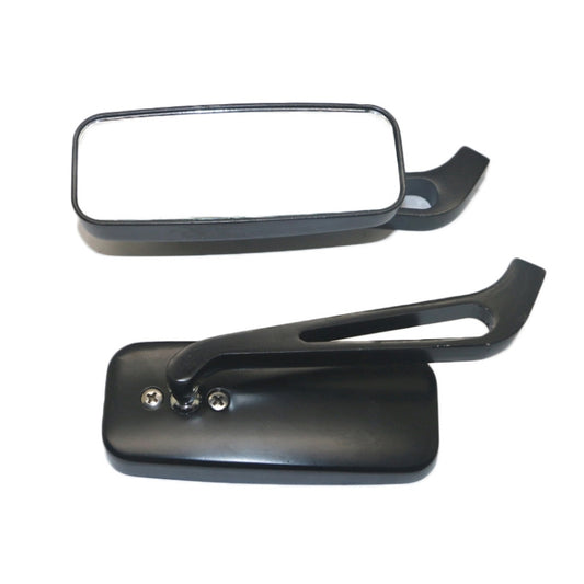 Anti-glare Square Aluminum Motorcycle Modified Rearview Mirror, Anti-glare