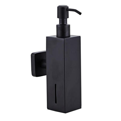 304 Stainless Steel Wall-mounted Manual Soap Dispenser, Square Wall-mounted, Round Wall-mounted, Square Table Top, Round Table Top