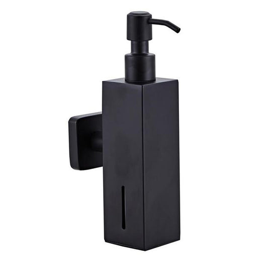 304 Stainless Steel Wall-mounted Manual Soap Dispenser, Square Wall-mounted, Round Wall-mounted, Square Table Top, Round Table Top