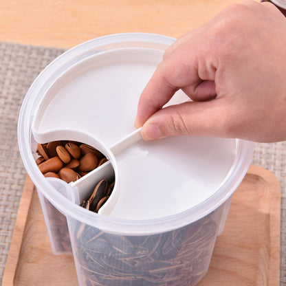 Transparent Sealed Cans Grain Storage Tank, Small, Large