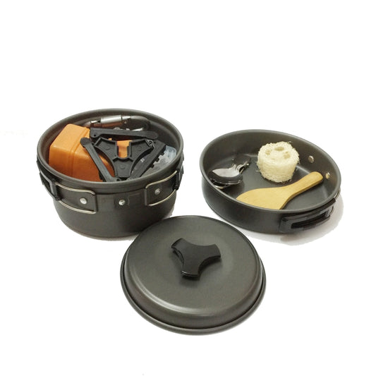 Portable Outdoor Set Boiler Head Combination Camping Pot Outdoor Cookware Set