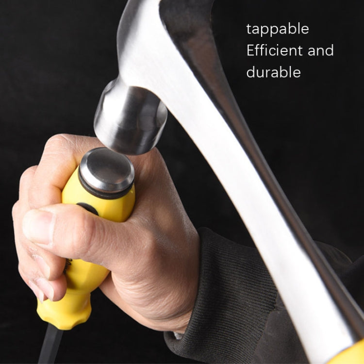 Chrome Vanadium Steel Percussion Screwdriver, 6.3x200mm 4inch Phillips, 6.3x225mm 5inch Phillips, 6.3x250mm 6inch Phillips, 8x300mm 8inch Phillips, 8x350mm 10inch Phillips, 8x400mm 12inch Phillips