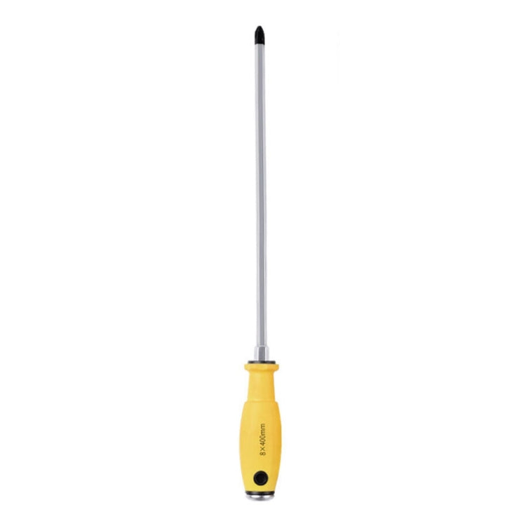 Chrome Vanadium Steel Percussion Screwdriver, 6.3x200mm 4inch Phillips, 6.3x225mm 5inch Phillips, 6.3x250mm 6inch Phillips, 8x300mm 8inch Phillips, 8x350mm 10inch Phillips, 8x400mm 12inch Phillips