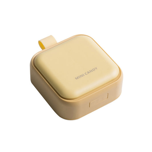 Medicine Packaging Box Portable Portable Storage Box Small Medicine Box, Yellow, Green, White, Pink
