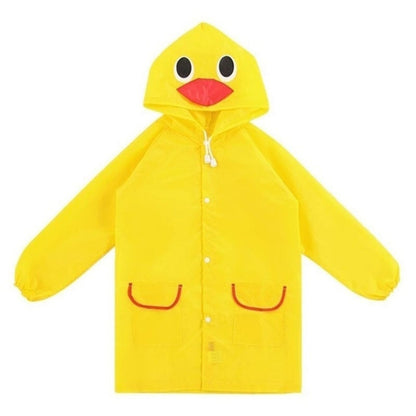 Outdoor Cute Waterproof Kids Rain Coat Kids Animal Style, 65*55*50
