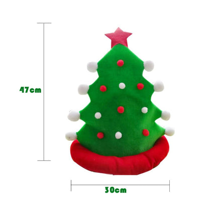 Christmas Tree Hat Funny Adult Hat Christmas DecorationParty Supplies, Christmas Tree Hat