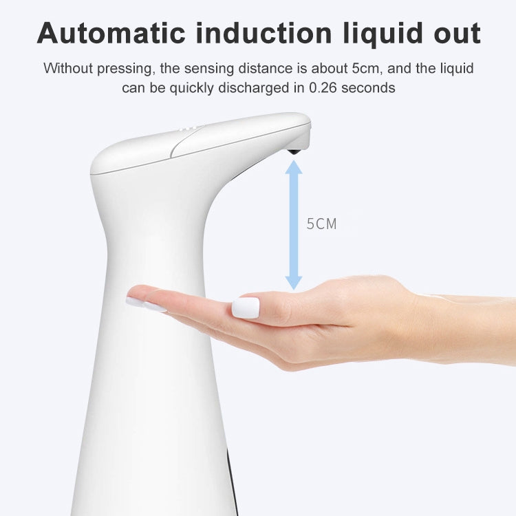 Household Bathroom Kitchen Induction Soap Dispenser, 2 PCS Soap Dispenser