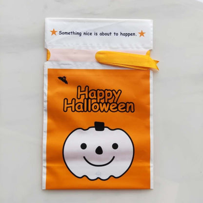 50pcs / Pack Christmas Gift Bag Candy Biscuit Drawstring Bundle Christmas Cookie Bag, Drawstring Bundle Cookie Bag