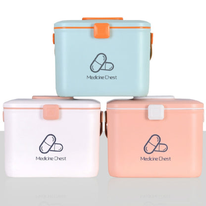 First Aid Kit Handle Medical Box Storage Box Home Use Medicine Organizer Container
