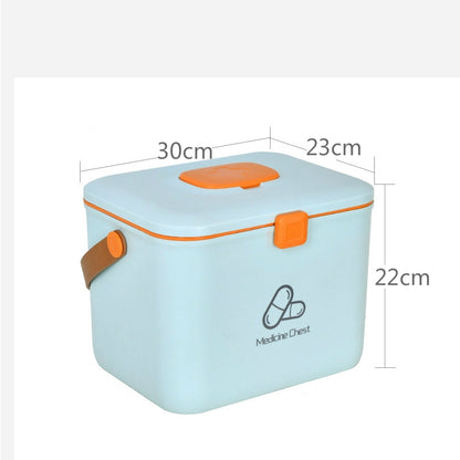 First Aid Kit Handle Medical Box Storage Box Home Use Medicine Organizer Container