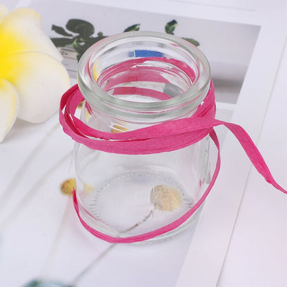 20M Paper Rope Raffia Ribbon Natural Lace Rope Gift Box Wrapping DIY Decoration