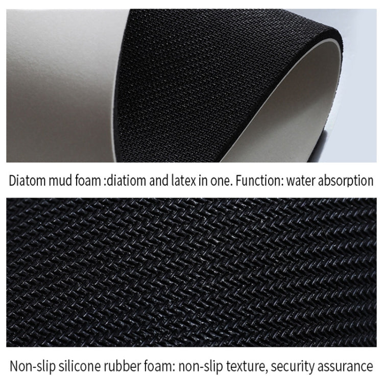 Bathroom Toilet Quick-Drying Absorbent Non-Slip Mats Diatom Ma, 60 x 40 cm