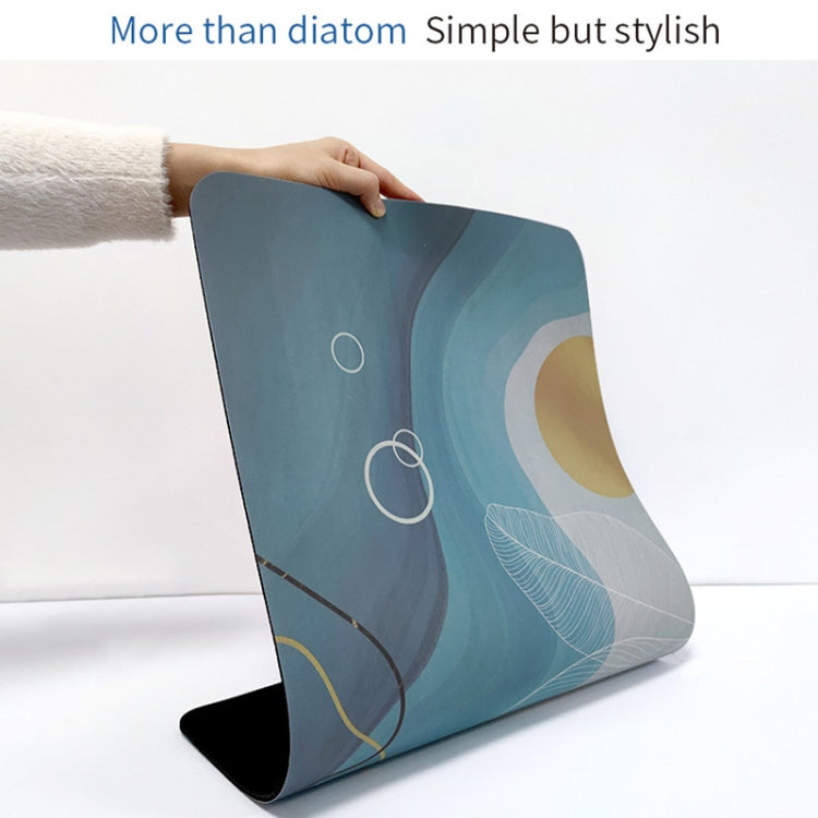 Bathroom Toilet Quick-Drying Absorbent Non-Slip Mats Diatom Ma, 60 x 40 cm