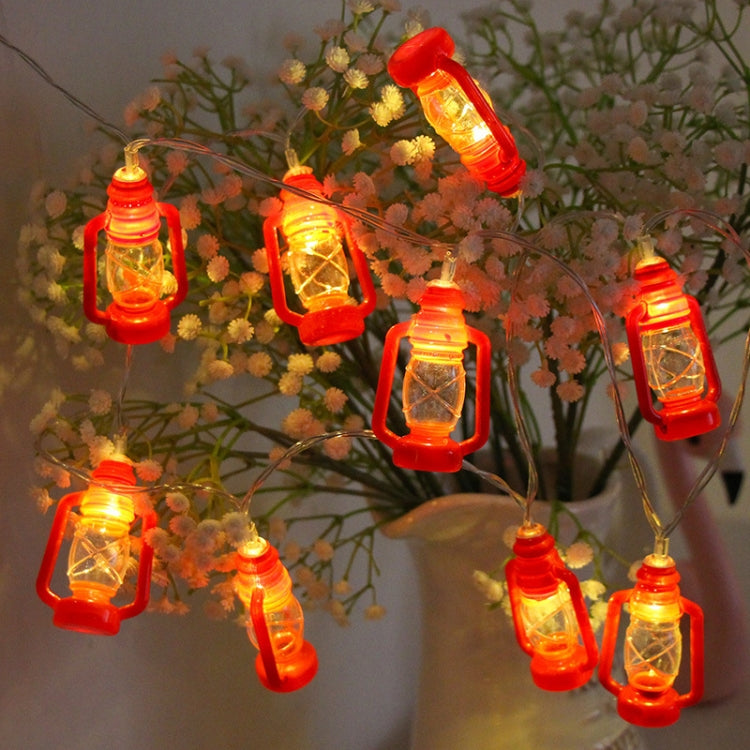 سلسلة مصابيح الكيروسين الكلاسيكية LED لتزيين غرفة النوم، 3 أمتار و20 مصباح LED