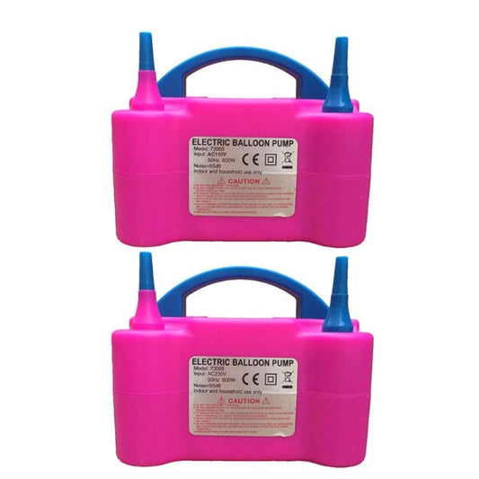 Portable Balloon Double Hole Air Pump Electric Pump National Standard, Double Hole Air Pump