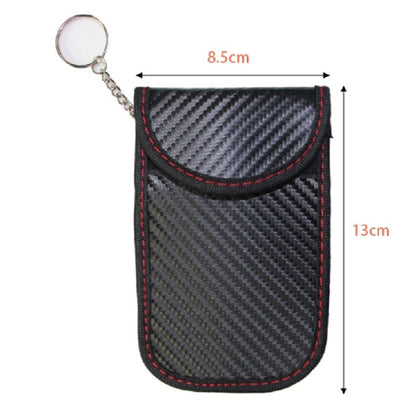Antimagnetic RFID Car Key Mobile Phone Bag Shielding Set Radiation Cell Phone Pocket, 2 PCS 13 x 8.5cm
