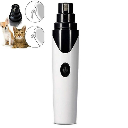 Pet Nail Polisher Cats and Dogs Clean Nails Electric Manicure, PTy068 1 Block Silent Version, PTy078 2 Block Professional Edition, PTw208 White 1 Block Normal Version, PTw208 Black 1 Block Normal Edition