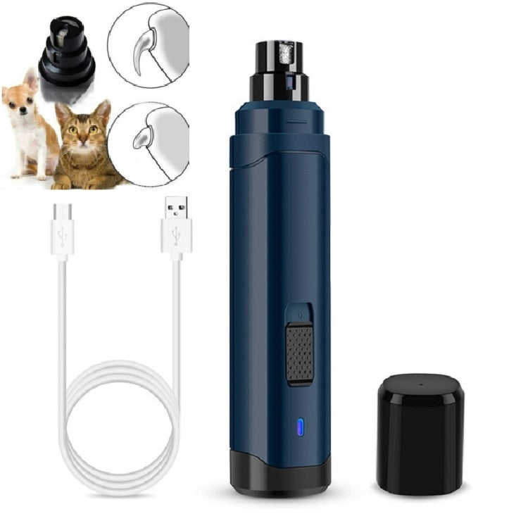 Pet Nail Polisher Cats and Dogs Clean Nails Electric Manicure, PTy068 1 Block Silent Version, PTy078 2 Block Professional Edition, PTw208 White 1 Block Normal Version, PTw208 Black 1 Block Normal Edition