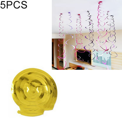 5 قطع زينة حلزونية من البولي فينيل كلوريد بطول 70 سم لعيد الميلاد ورياض الأطفال والفصول الدراسية وحفلات أعياد الميلاد وزخارف معلقة من الترتر
