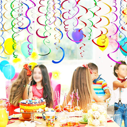 5 قطع زينة حلزونية من البولي فينيل كلوريد بطول 70 سم لعيد الميلاد ورياض الأطفال والفصول الدراسية وحفلات أعياد الميلاد وزخارف معلقة من الترتر