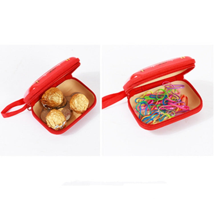 محفظة نقود معدنية بتصميم كرتوني لعيد الميلاد، صندوق تخزين مربع إبداعي، حافظة مفاتيح، النوع 3، النوع 4، النوع 5، النوع 6، النوع 2، النوع 1