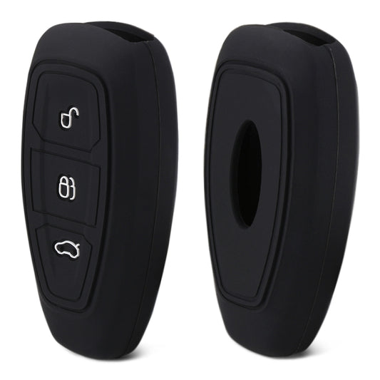 Silicone Car Key Cover for Ford Kuga Focus 3 4 Ecosport Fiesta, For Ford Kuga Focus